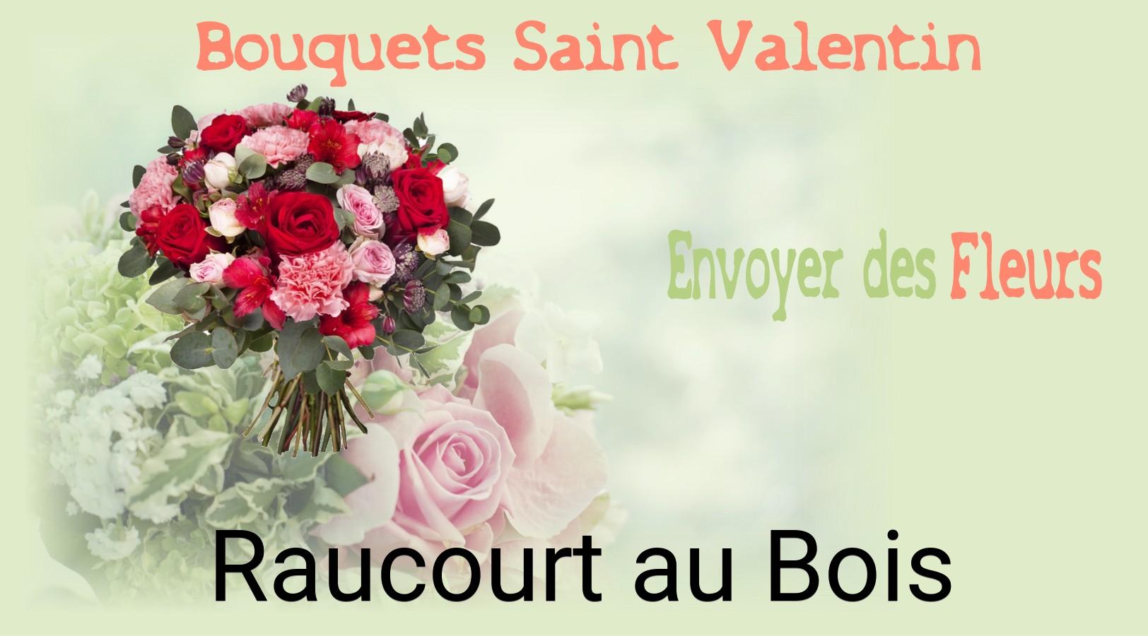 Roses de Saint-Valentin livrées à Raucourt-au-Bois